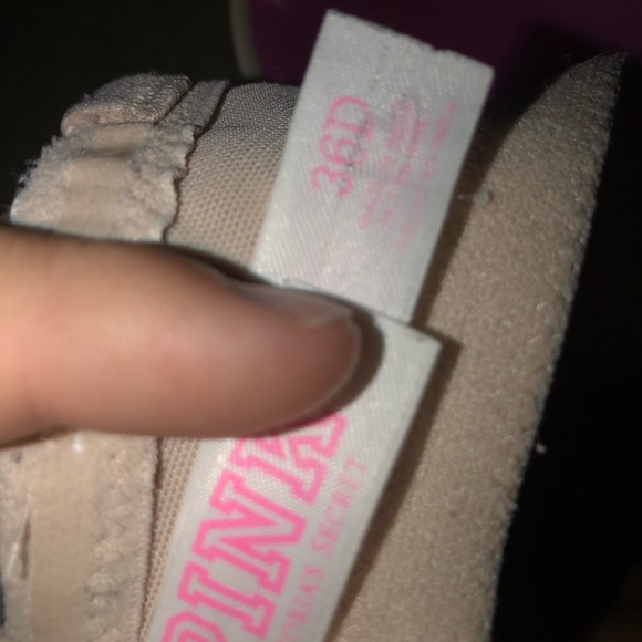 VS PINK strapless push-up bra 36 D - Picture 2 of 4